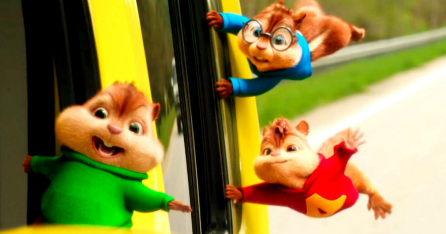 Alvin and the Chipmunks go on a Road Chip; I’ll Drive&nbsp;Separately